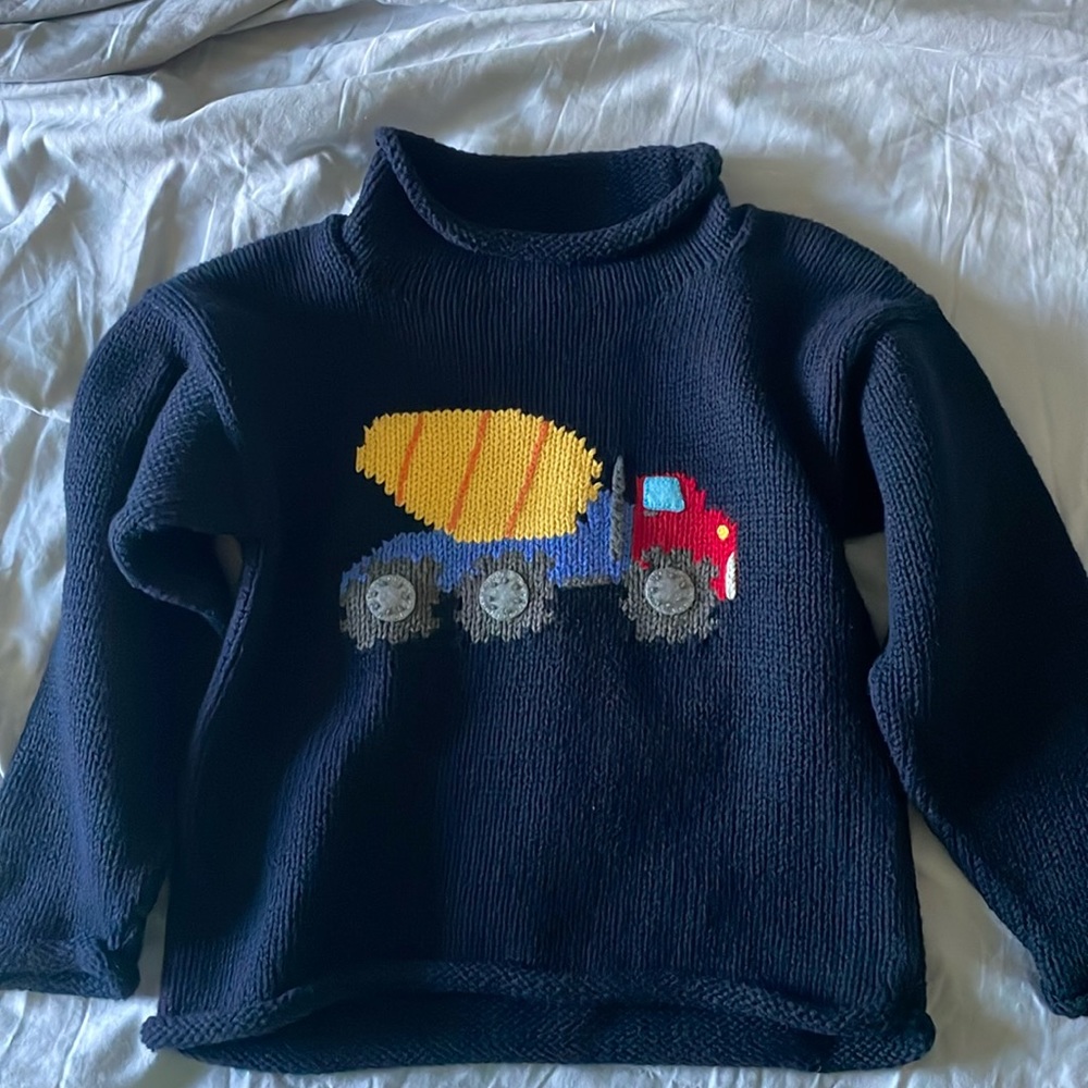 Chatham T Co, kids roll neck sweater
